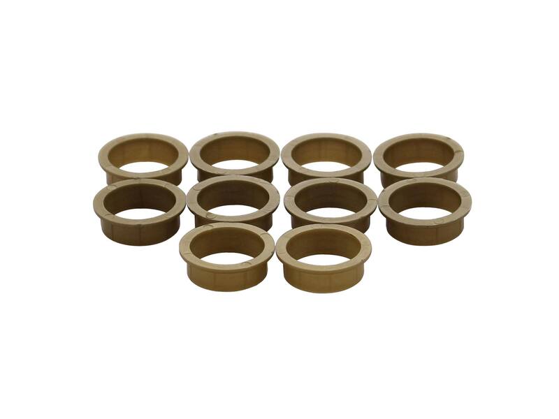 Intersteel 10 Nylon ringen 20mm-18 mm bruin