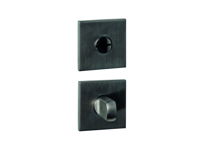 Intersteel WC-sluiting verdekt vierkant 53x53x6mm met stift 6-8mm PVD antraciet