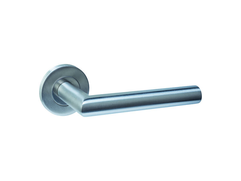 Intersteel Deurkruk Q 01 op rozet verdekt rond 52x6mm rvs