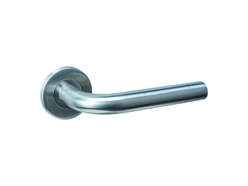 Intersteel Deurkruk Q 02 op rozet verdekt rond 52x6mm rvs