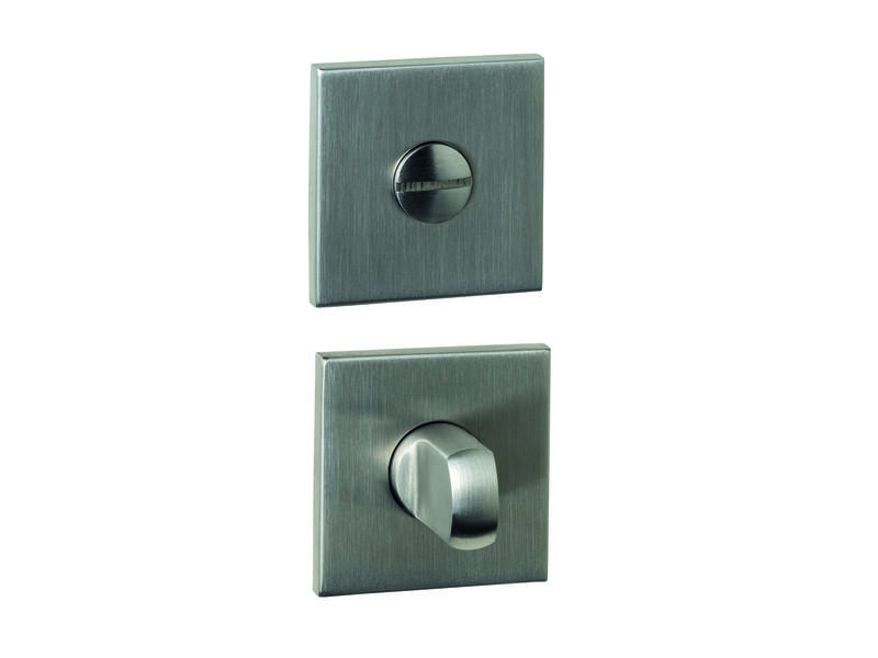 Intersteel WC-sluiting verdekt vierkant 53x53x6mm met stift 6-8mm rvs