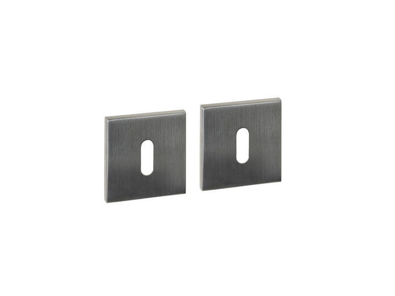 Sleutelrozetten verdekt 53x53x6mm RVS