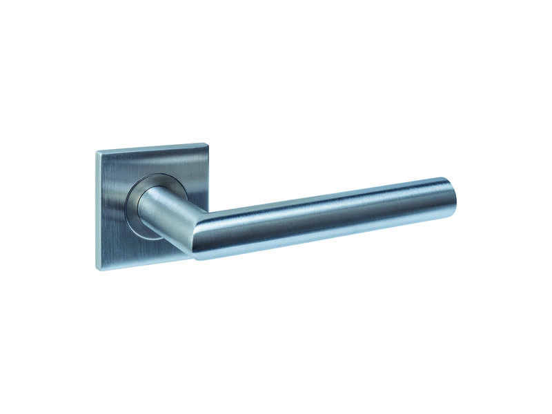 Intersteel Deurkruk Q 04 op rozet verdekt 53x53x6mm rvs