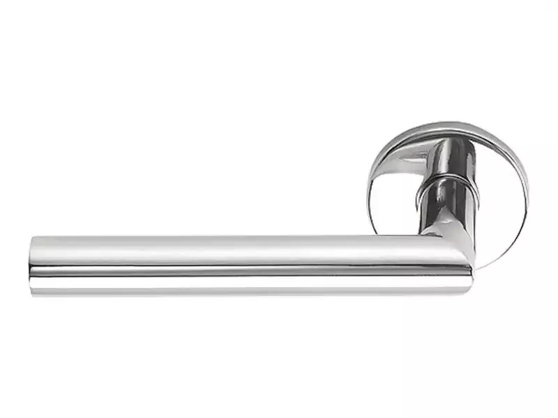 Gatdeel links RVS gepolijst Formani Basics LB2-19 geveerde op Rozet