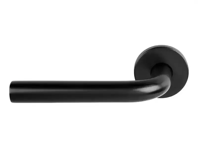Gatdeel links Gunmetal PVD Formani Basics LB3-19 geveerde op Rozet