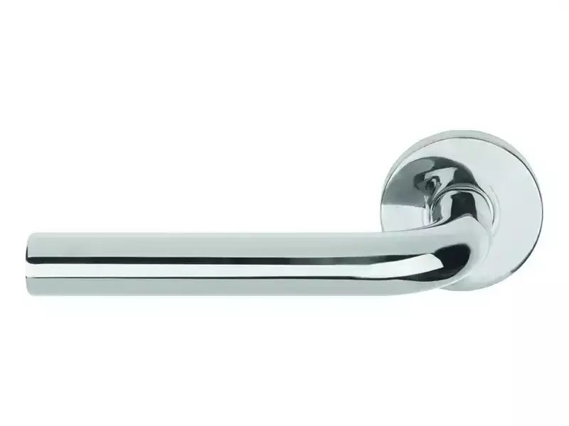 Gatdeel links RVS gepolijst Formani Basics LB3-19 geveerde op Rozet