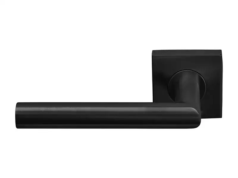 Gatdeel links Gunmetal PVD Formani Basics LB2-19BSQ53 geveerde op Rozet