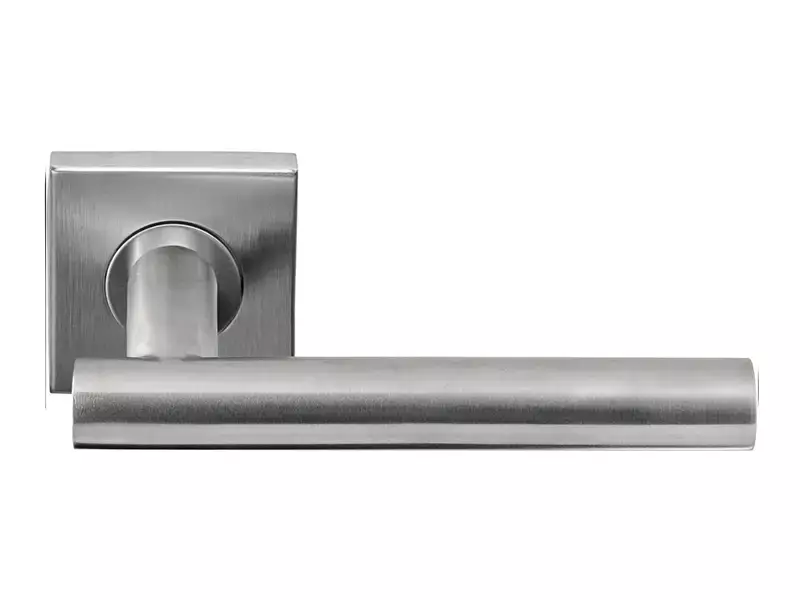 Deurkruk RVS Formani Basics LB2-19BSQ53 geveerde op Rozet