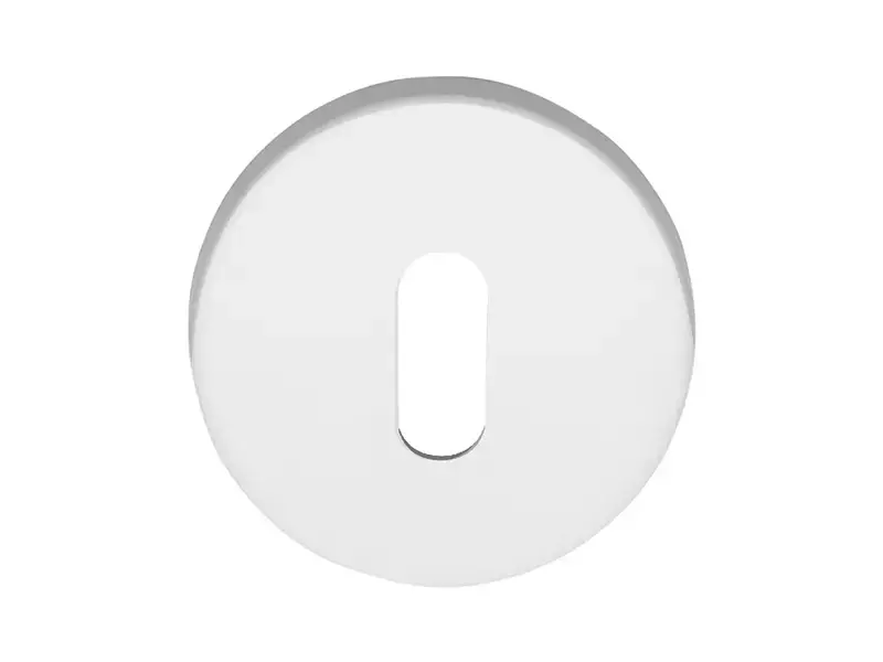Sleutelrozet Wit rond 52 mm – Formani Basics LBN50