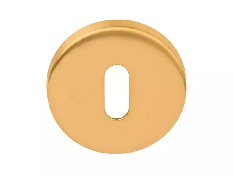 Sleutelrozet mat Goud PVD rond 52 mm – Formani Basics LBN50