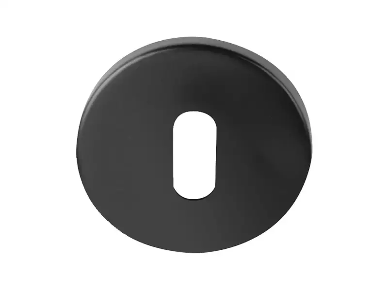 Sleutelrozet Zwart rond 52 mm – Formani Basics LBN50