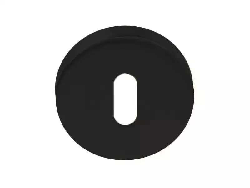Sleutelrozet Zwart rond 52 mm – Formani Basics LBN50D