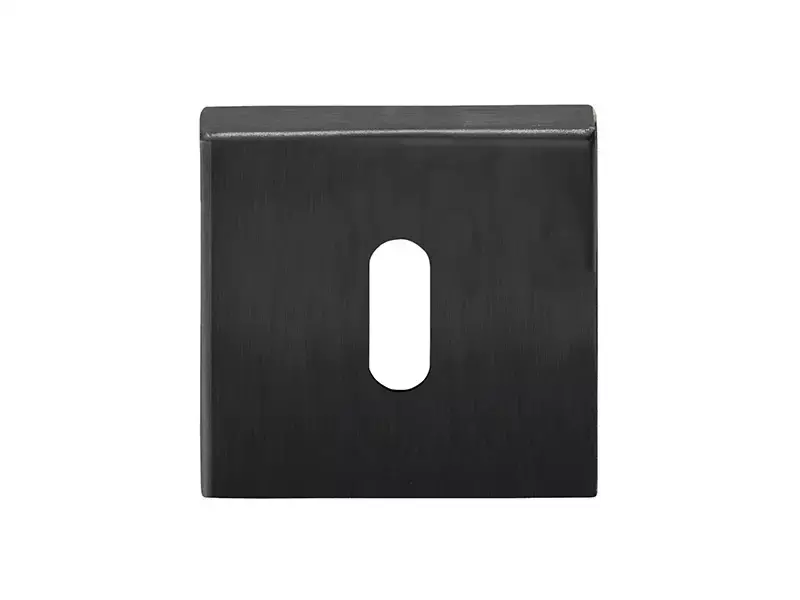 Sleutelrozet Gunmetal PVD vierkant 53 mm – Formani Basics BSQN53