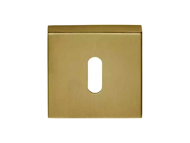 Sleutelrozet Mat Goud PVD vierkant 53 mm – Formani Basics BSQN53