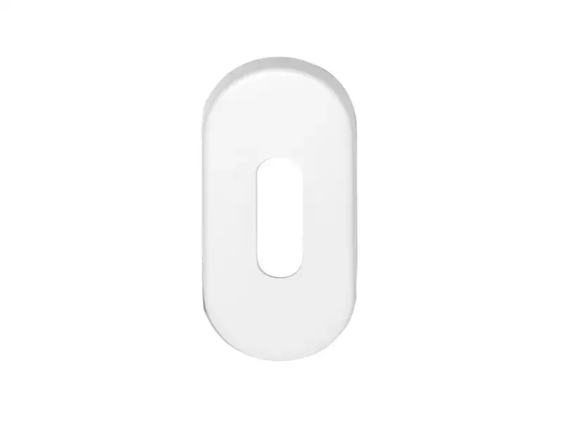 Sleutelrozet Wit ovaal – Formani Basics LBN32