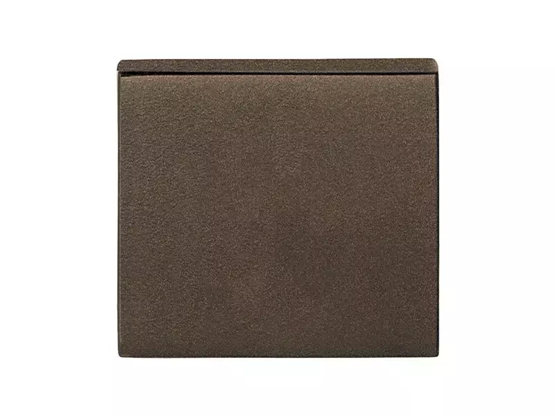 Blindrozet Brons vierkant 53 mm – Formani Basics BSQB53