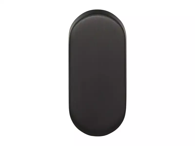 Blindrozet Gunmetal PVD ovaal – Formani Basics LBB32