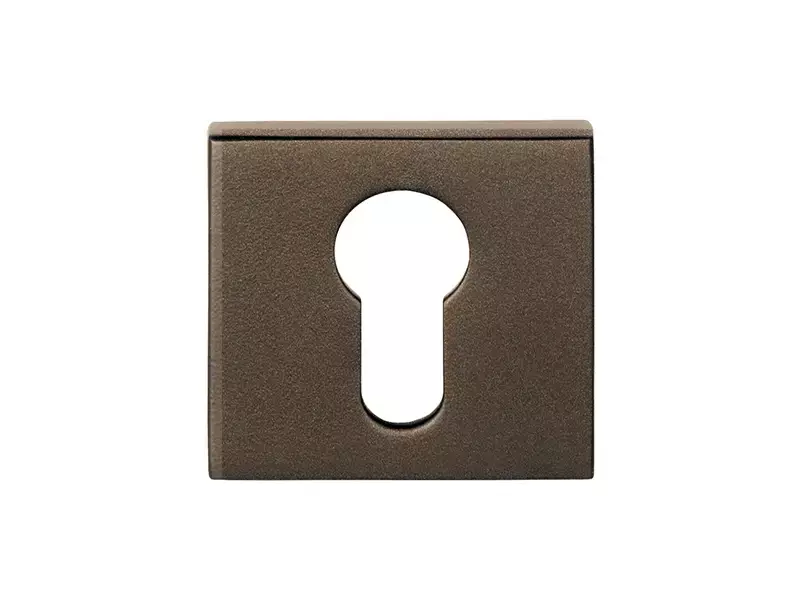 Profielcilinderrozet Brons vierkant 53 mm – Formani Basics BSQY53