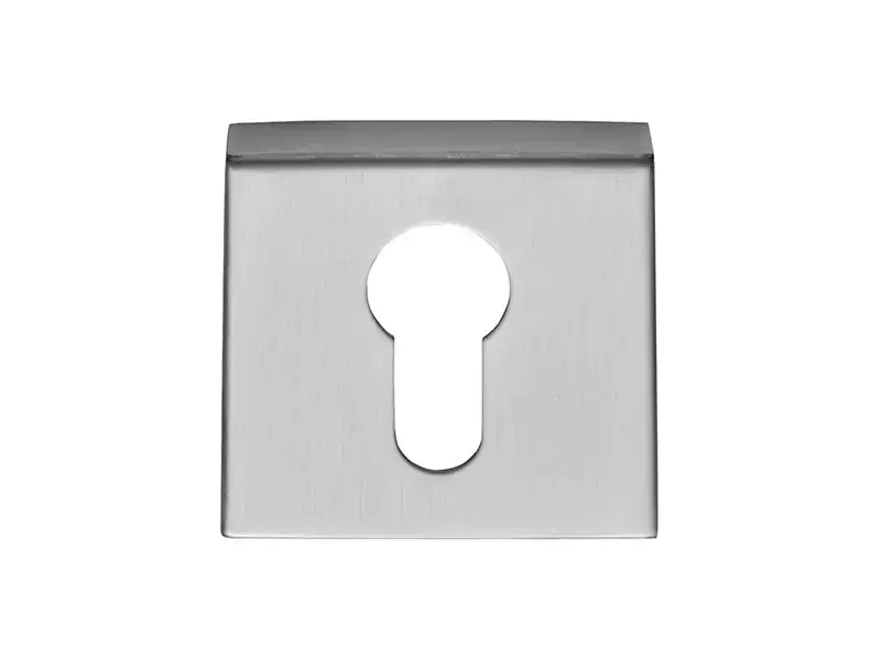 Profielcilinderrozet RVS vierkant 53 mm – Formani Basics BSQY53