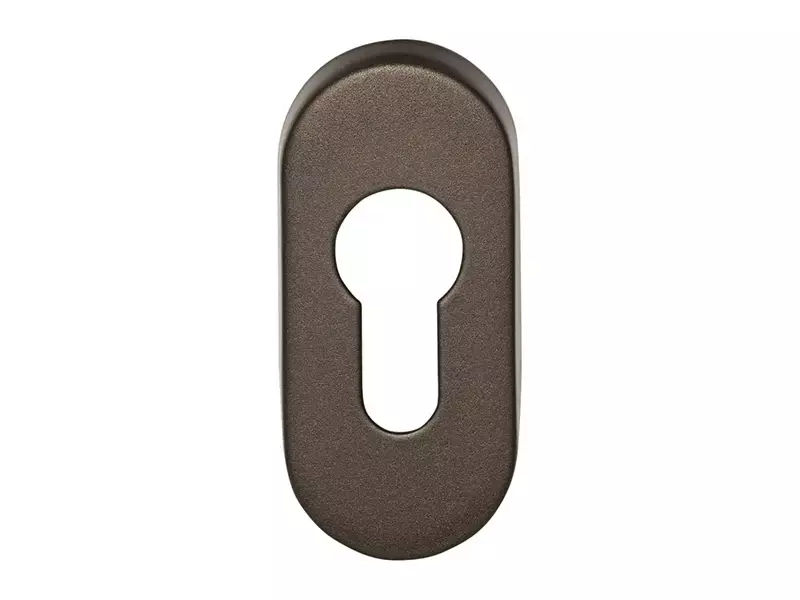 Profielcilinderrozet Brons ovaal – Formani Basics LBY32