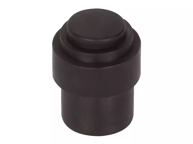 Deurstop Gunmetal PVD vloer-/wandmontage rond 30 mm – Formani Basics LB30