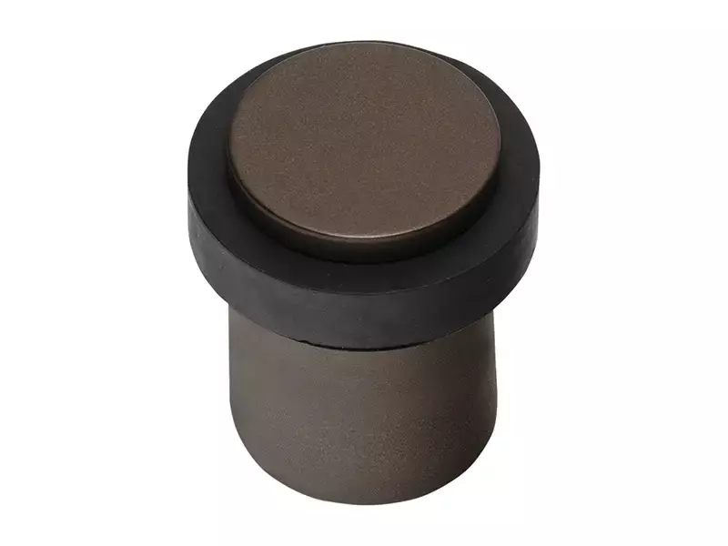 Deurstop Brons Vloermontage rond 30 mm – Formani Basics LB10D