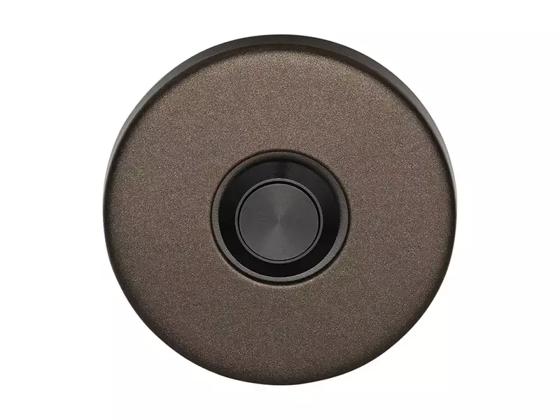 Beldrukker rond 52 mm Brons – Formani Basics LB50