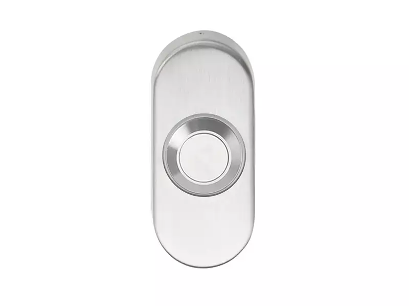 Beldrukker Ovaal RVS – Formani Basics LB51