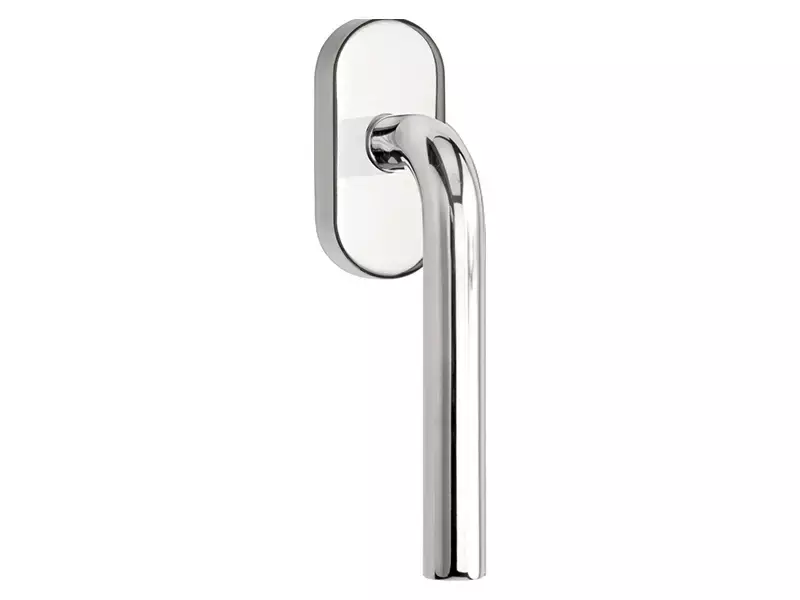 Draaikiep raamkruk gepolijst RVS LB3-DK-O