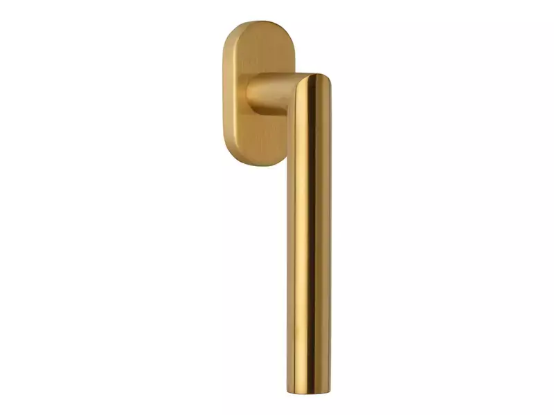 Draaikiep raamkruk Mat Goud PVD LB2-DK-O