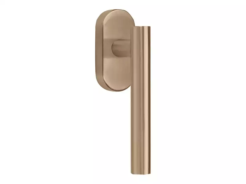 Draaikiep raamkruk licht brons PVD LB7-DK-O