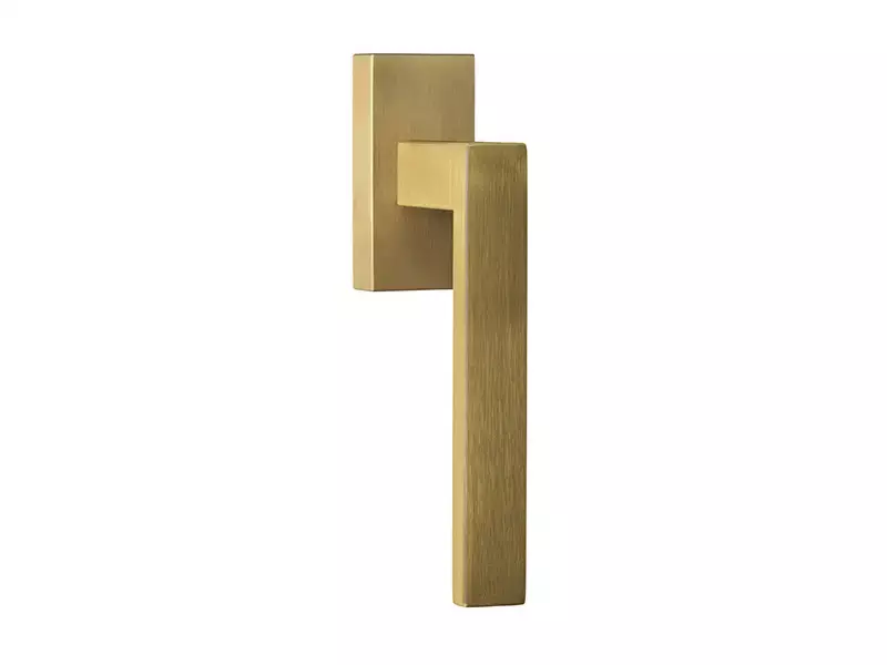 Draaikiep raamkruk Mat Goud PVD BSQ2-DK-O