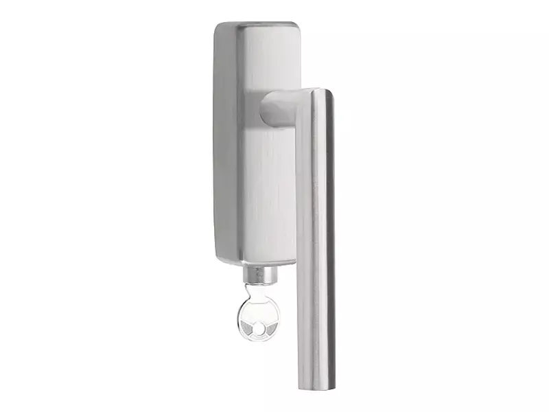 Draaikiep raamkruk RVS Afsluitbaar LB2-DKLOCK-O