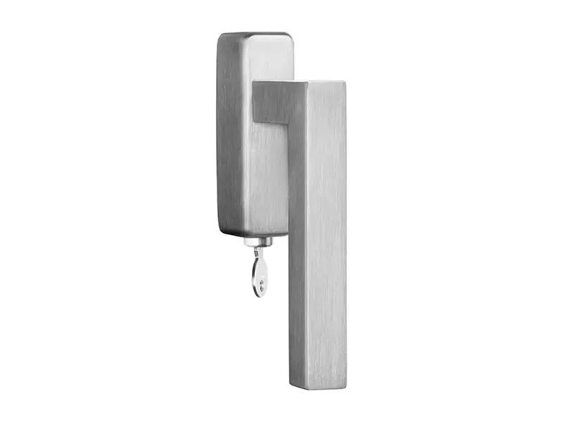 Draaikiep raamkruk RVS Afsluitbaar BSQ1-DKLOCK-O