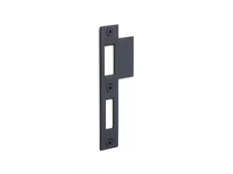 Sluitplaat Dag en nachtslot Mat Zwart LBSP-NYW 24x124mm