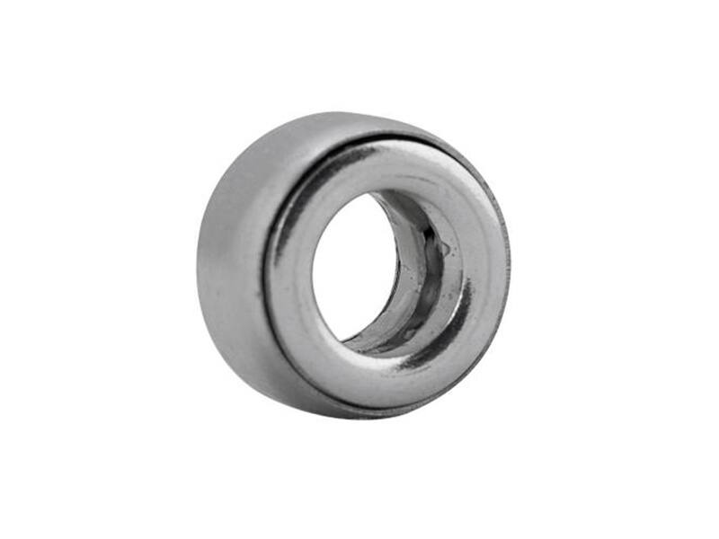 Scharnierlager ijzer gegalvaniseerd, 13x6.5mm max. pendikte 7mm