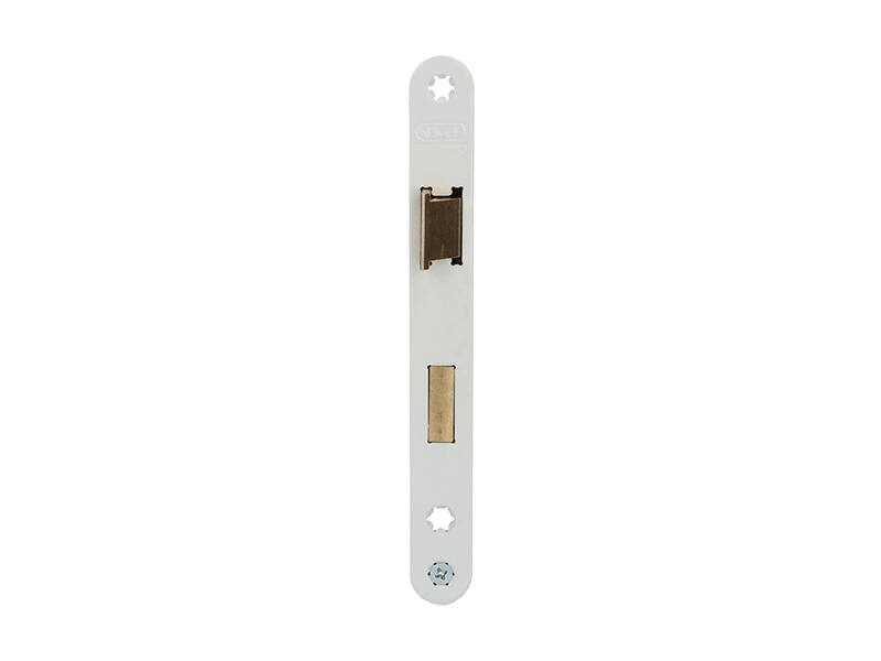 Nemef Insteek dag- en nacht cilinderslot PC55mm Wit 1269/4 Doornmaat 50mm 1200 serie