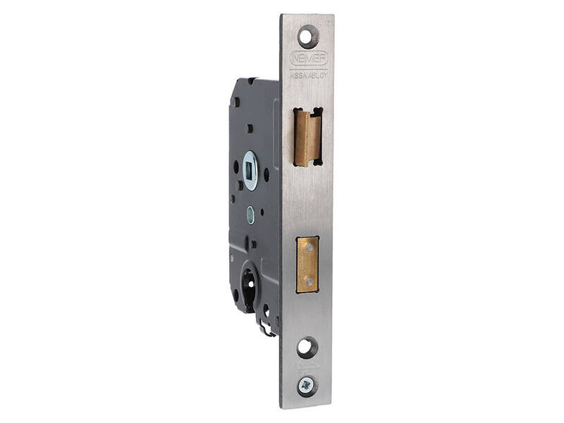 Nemef veiligheidsinsteekslot SKG2 PC55 RVS 4119/17, doornmaat 50mm 174x25mm