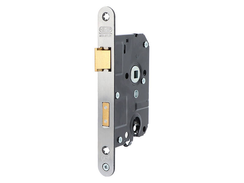 Nemef veiligheidsinsteekslot SKG2 PC55 RVS 4119/17, doornmaat 50mm 174x25mm