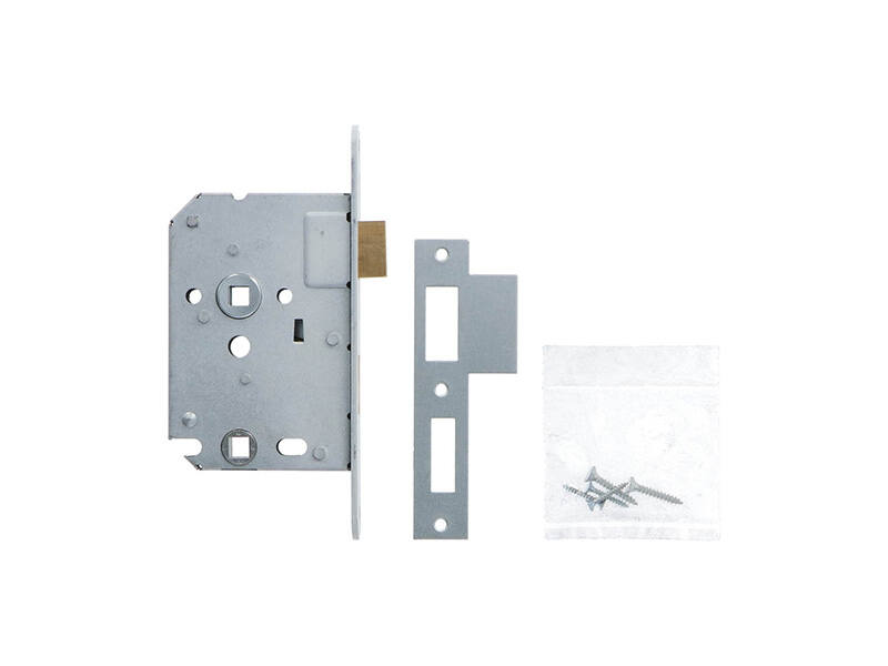 Nemef Insteek Wc-badkamerslot WC63 Wit 1264/4 Doornmaat 50mm 1200 serie