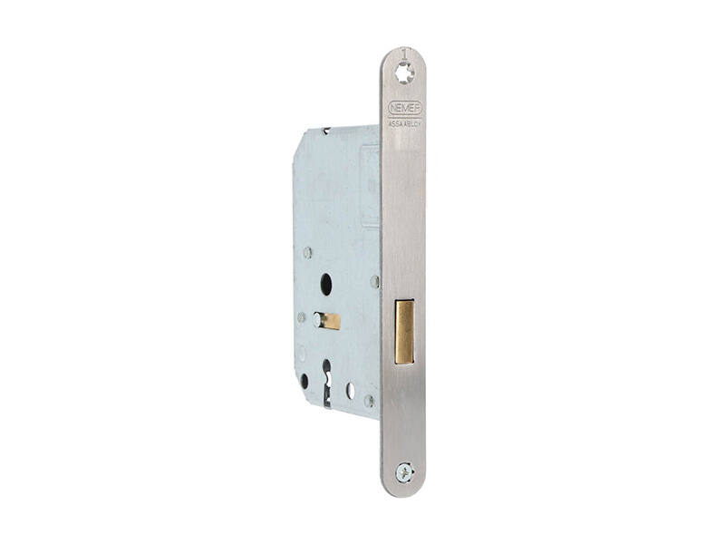Nemef Insteek Kastslot klavier RVS 1256/17 Doornmaat 50mm, 1200 serie