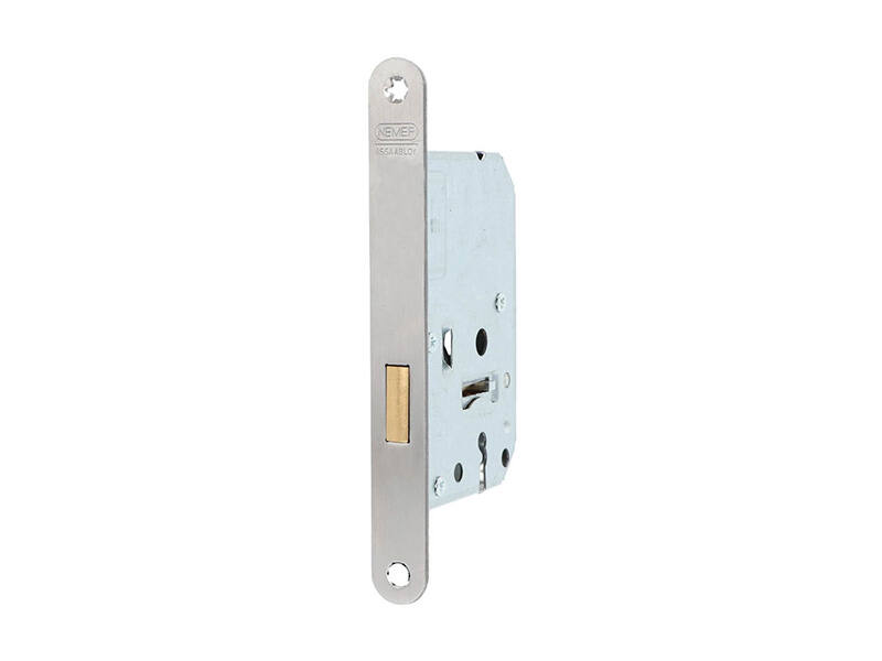 Nemef Insteek Kastslot klavier RVS 1256/17 Doornmaat 50mm, 1200 serie