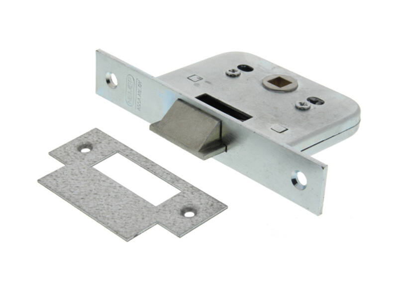 Nemef Insteek Loopslot IJzer gegalvaniseerd voorplaat 22x133mm 55 Doormaat 50mm