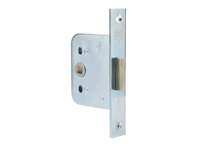 Nemef Insteek Loopslot IJzer gegalvaniseerd voorplaat 22x133mm 55 Doormaat 50mm