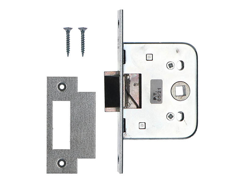 Nemef Insteek Loopslot IJzer gegalvaniseerd voorplaat 22x133mm 55 Doormaat 50mm