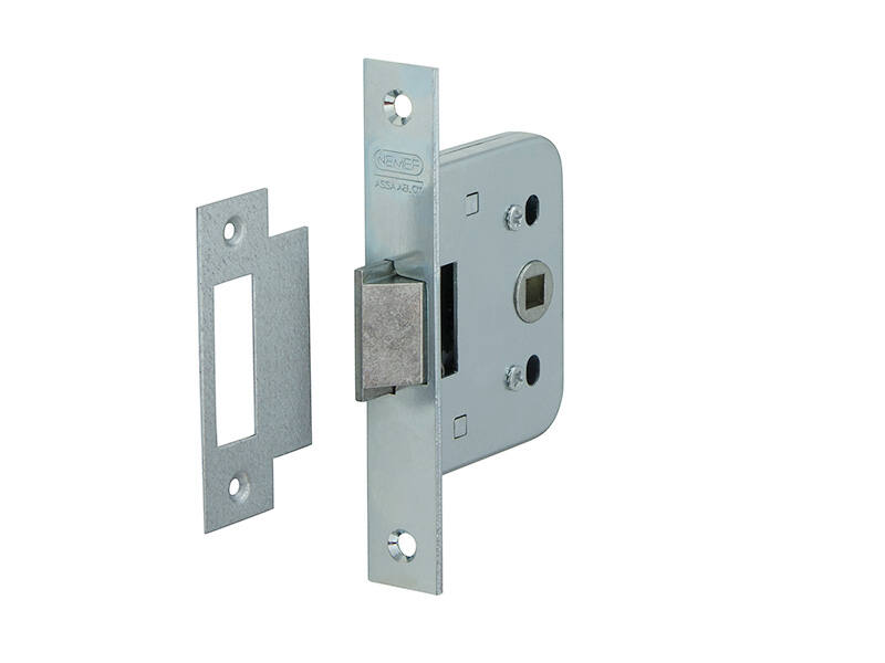 Nemef Insteek Loopslot IJzer gegalvaniseerd voorplaat 22x133mm 55 Doormaat 50mm