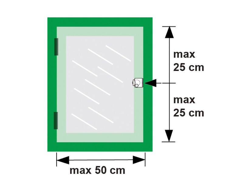Veiligheidsoplegslot SKG1 AXA 3012-20-98 Wit, voor naar buitendraaiende ramen/deuren