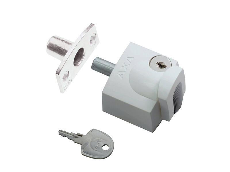 Veiligheidsoplegslot SKG1 AXA 3012-20-98 Wit, voor naar buitendraaiende ramen/deuren
