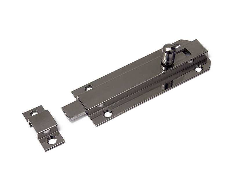 Profielschuif vlak 25x40 messing vernikkeld
