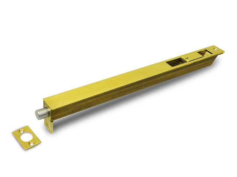 Bascule kantschuif 225x25x21 mm alu vermessingd
